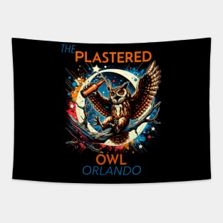 The Plastered Owl New Theme Park Bar Orlando Florida Tapestry