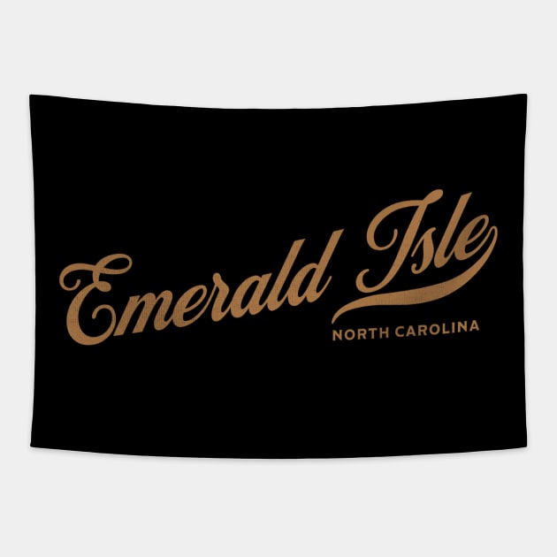 Emerald Isle, NC Beachgoing Vacationing Tapestry by Contentarama