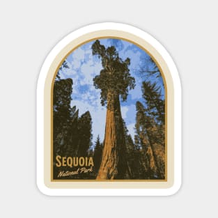 Sequoia National Park - Majestic Redwoods Nature Magnet