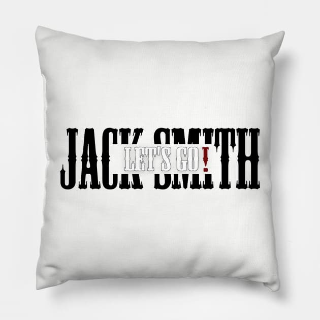 Jack Smith Let`s Go! Pillow by Own LOGO