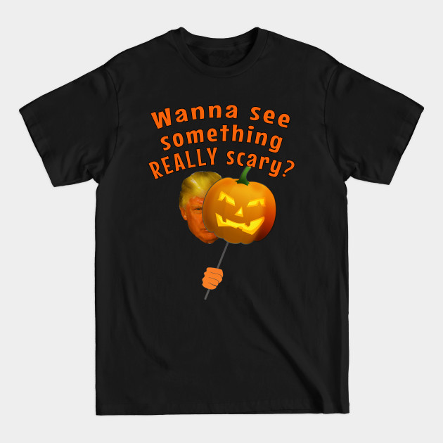 Disover DONALD TRUMP Halloween Funny or Frightening? - Trumpkin - T-Shirt