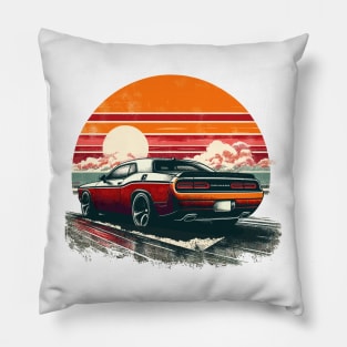 Dodge Challenger Pillow