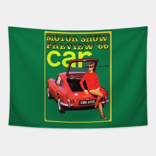 TRIUMPH GT6 - magazine cover Tapestry