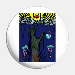 Sorrow in Color Pin