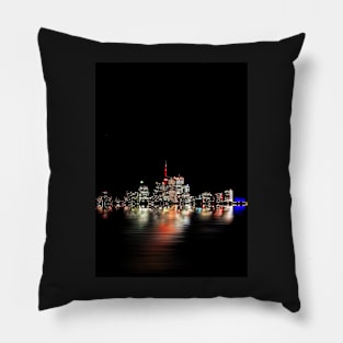 Toronto Flood No 3 My Island Pillow