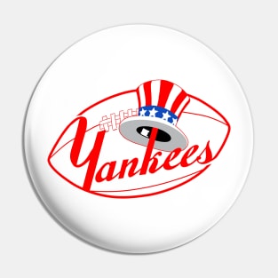 New York Yankees Football Pin