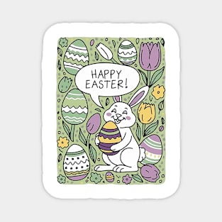 EASTER BUNNY Magnet