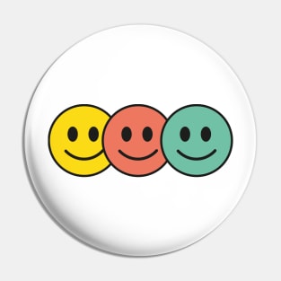 Emoji Smile Pin