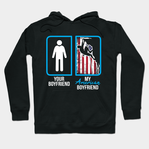 american boyfriend hoodie