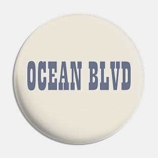 lana del rey - ocean blvd Pin