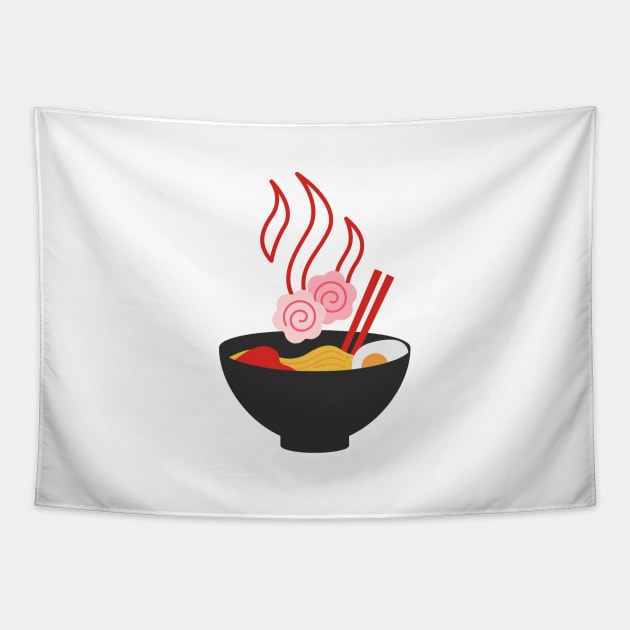 Hot ramen bowel Tapestry by SYAO