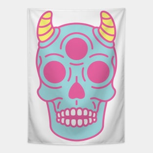 Pastel Skull Tapestry