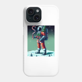 Claus Astronauts at Christmas in Space Phone Case