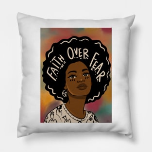 Faith over Fear Pillow