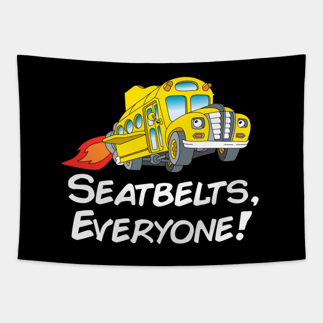 Seabelts everyone Tapestry by stormysilverlake