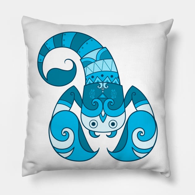 Scorpio Pillow by nabilllll