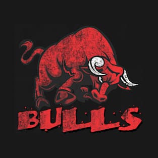 Bulls, distressed T-Shirt