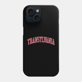 Transylvania Halloween Collegiate University Dark Academia Phone Case