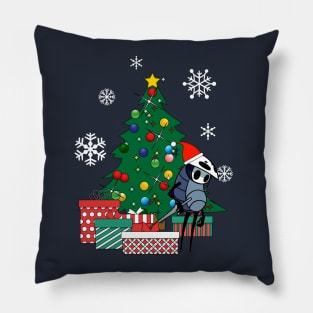 Quirrel Around The Christmas Tree Hollow Knight Pillow