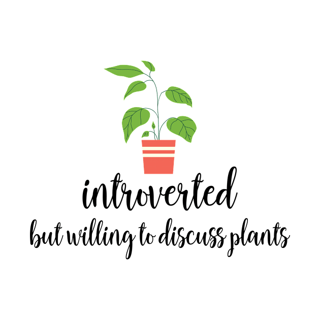 Introverted but willing to discuss plants by Tetsue