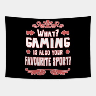 Gaming E Sport gambling girl power Tapestry