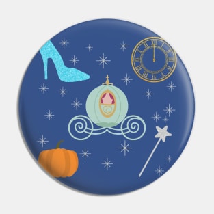 Magical Princess Pattern Pin