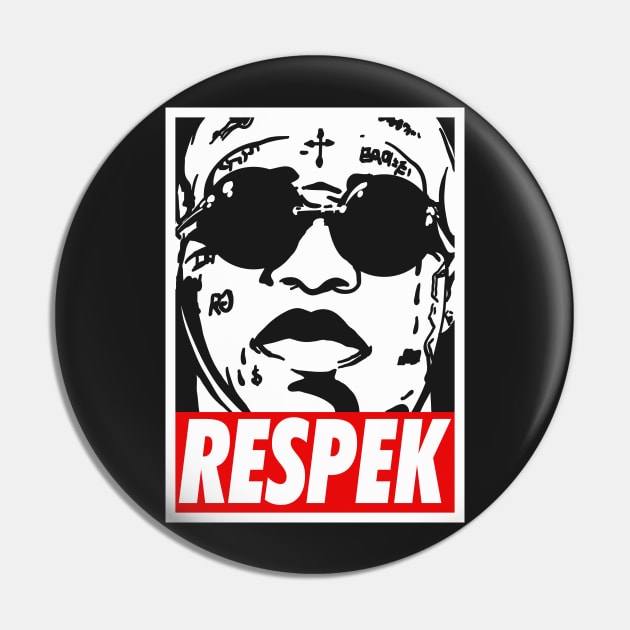 Respek Pin by SilverBaX