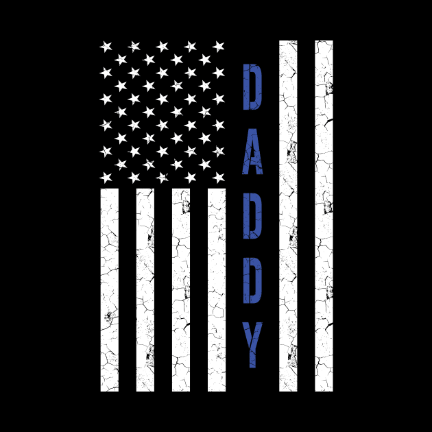 Police Daddy Blue Line Daddy by Dr_Squirrel