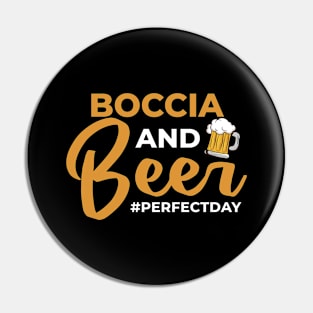 Boccia and Beer perfectday Boccia Pin