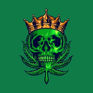 Marijuana Leaf - the Devil's lettuce T-Shirt