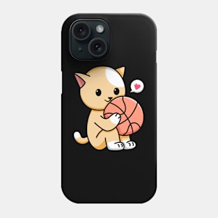 basketball cat Phone Case