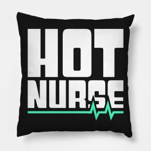 Hot Nurse – Heartbeat Design Pillow