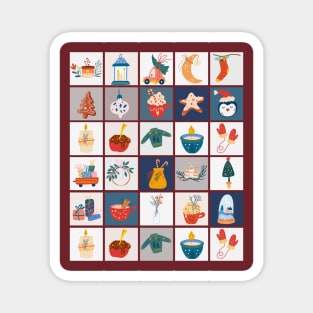 Christmas Patterns For Kids 2022 | Christmas Approaching Magnet