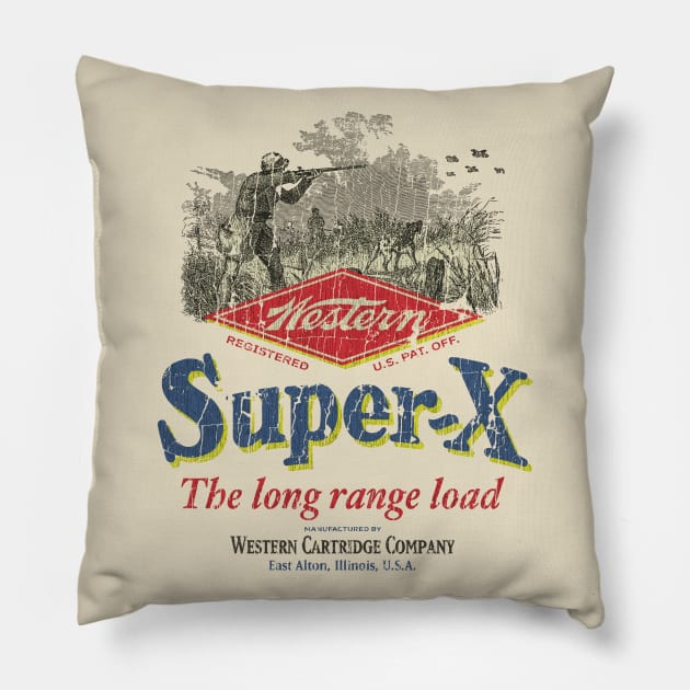 Western Super-X Pillow by JCD666