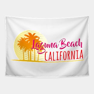 Life's a Beach: Laguna Beach, California Tapestry