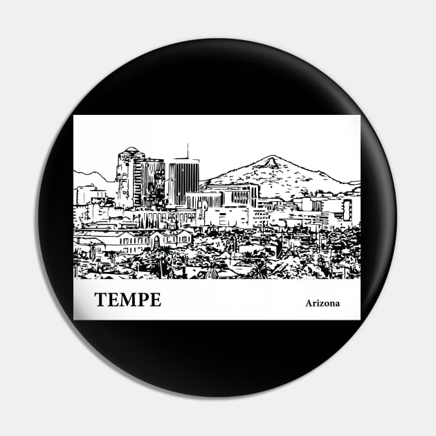 Tempe - Arizona Pin by Lakeric