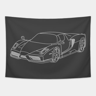 Ferrari Enzo supercar Tapestry