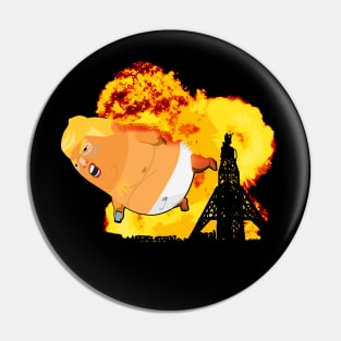 Trumpenburg Disaster Baby Trump Pin