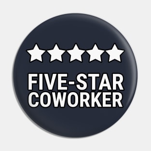 Five star coworker Pin