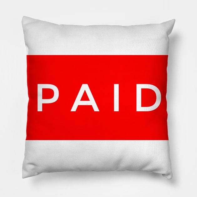 Paid Pillow by GMAT