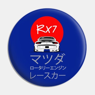 JDM MAZDA RX7 - RISING SUN Pin