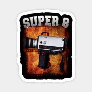 Super 8 Camera Design Magnet