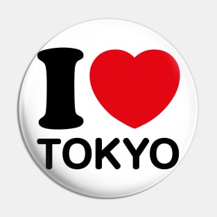 I Love Tokyo Pin