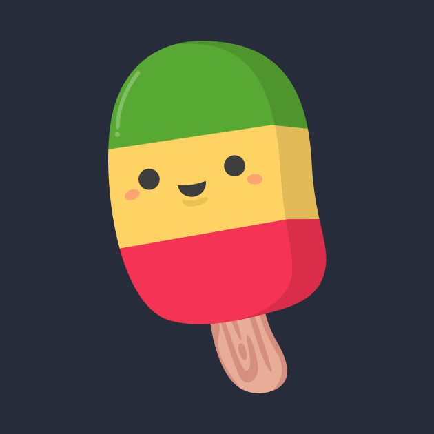 Cute Summer Popsicle T-Shirt by happinessinatee