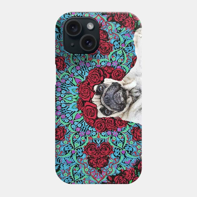 Pug goddess Phone Case by darklordpug