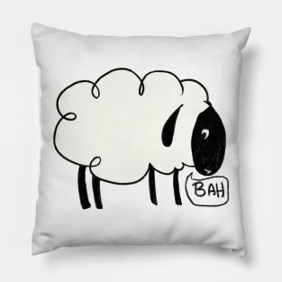 Sheep Bah Pillow