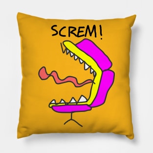 screm out loud!!! Pillow