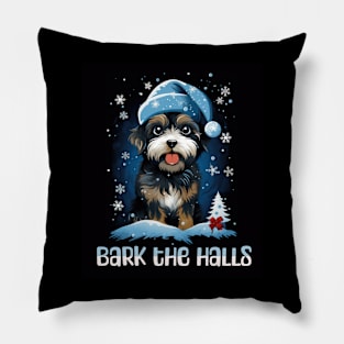 Bark The Halls Pillow