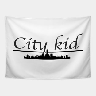 city kid Tapestry