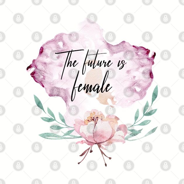 The Future Is Female by TheBlackCatprints